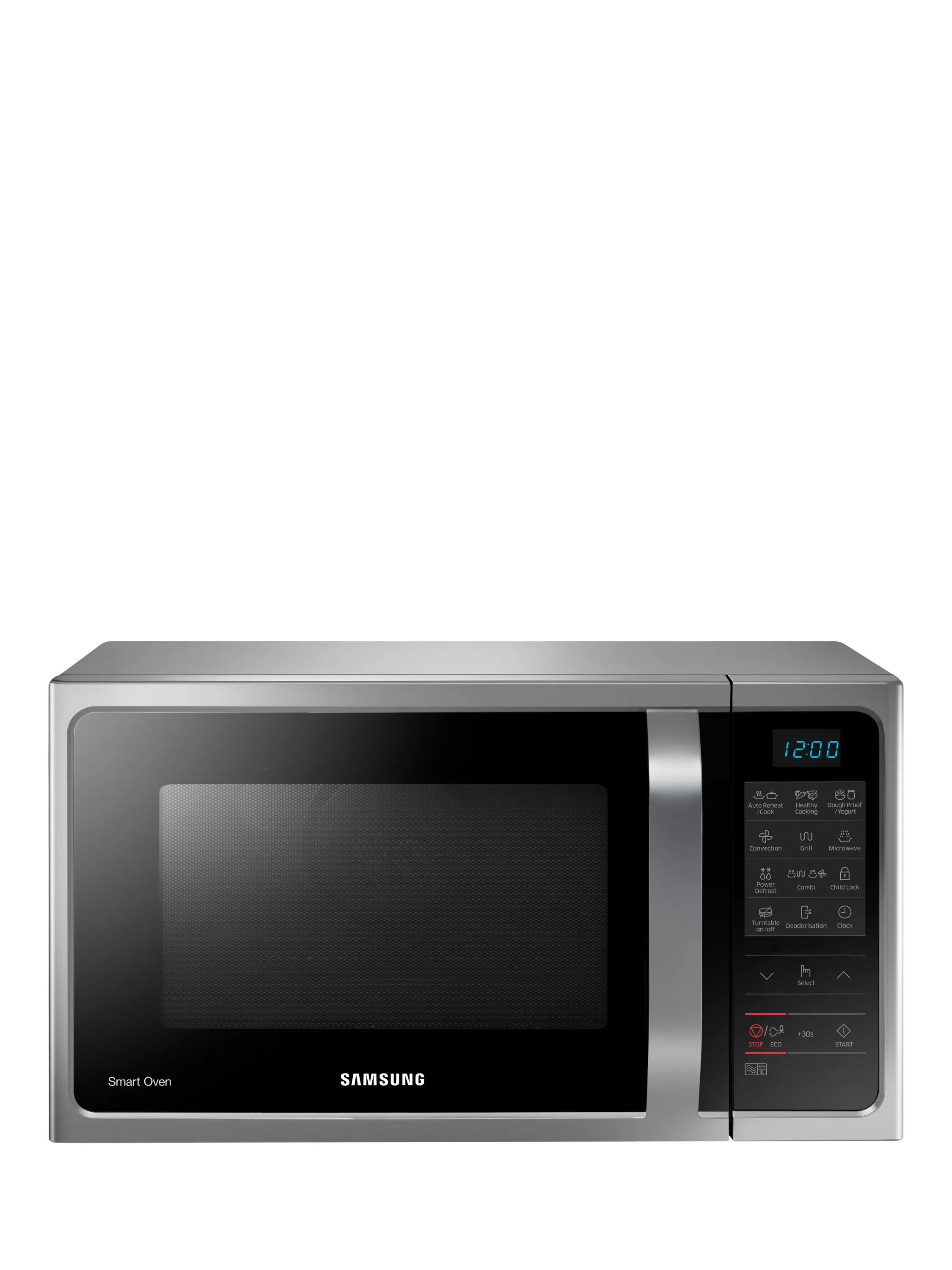 Samsung freestanding microwave oven 28L silver (British brand)