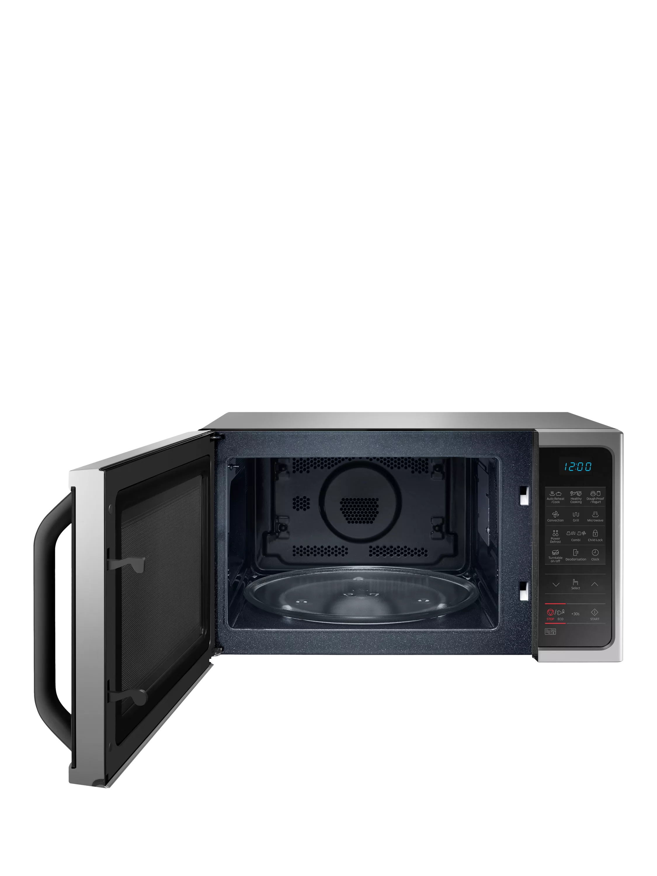Samsung freestanding microwave oven 28L silver (British brand)