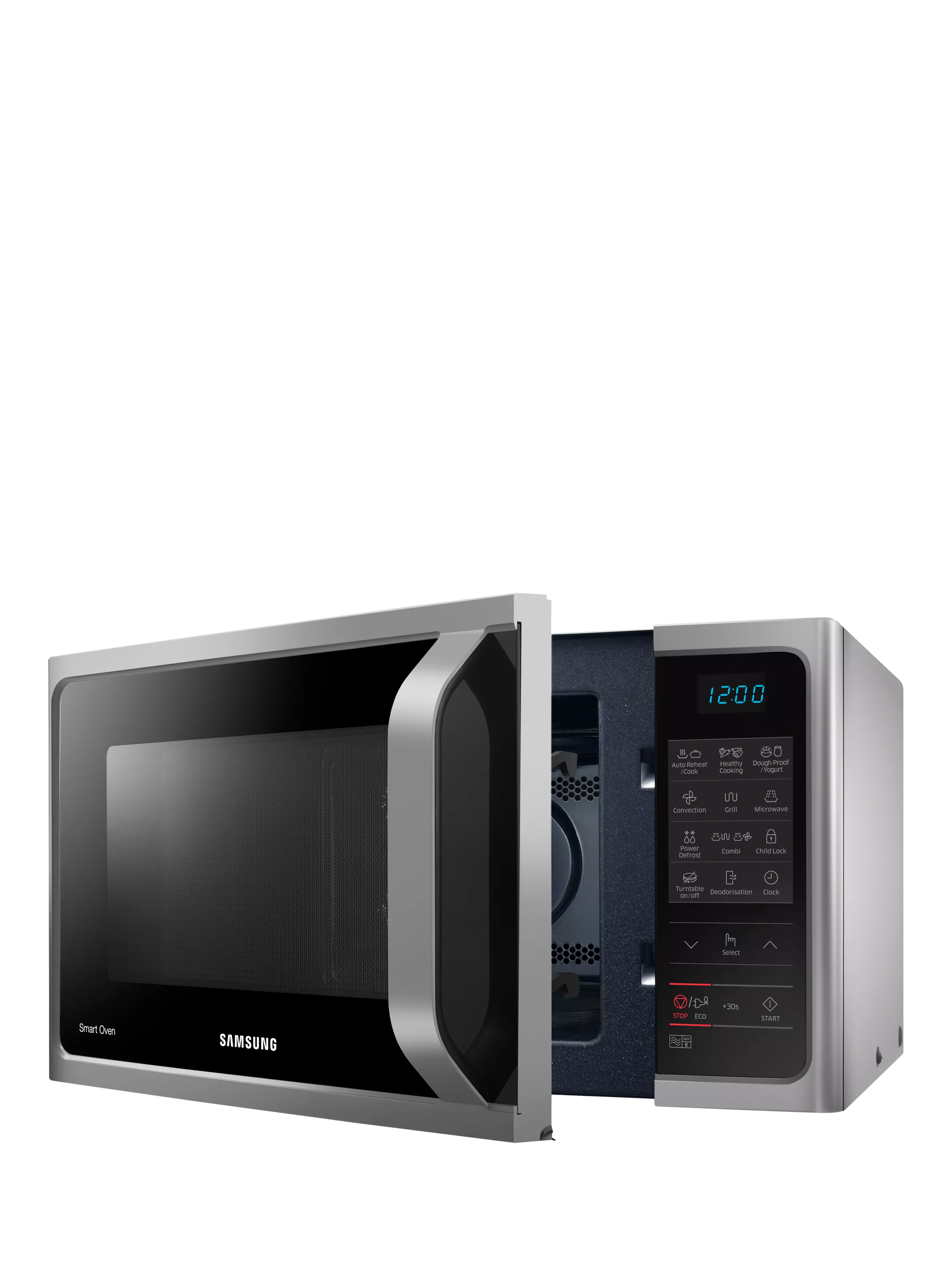 Samsung freestanding microwave oven 28L silver (British brand)