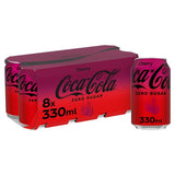 Coca-Cola Zero Sugar Cherry   8 x 330ml GOODS M&S   