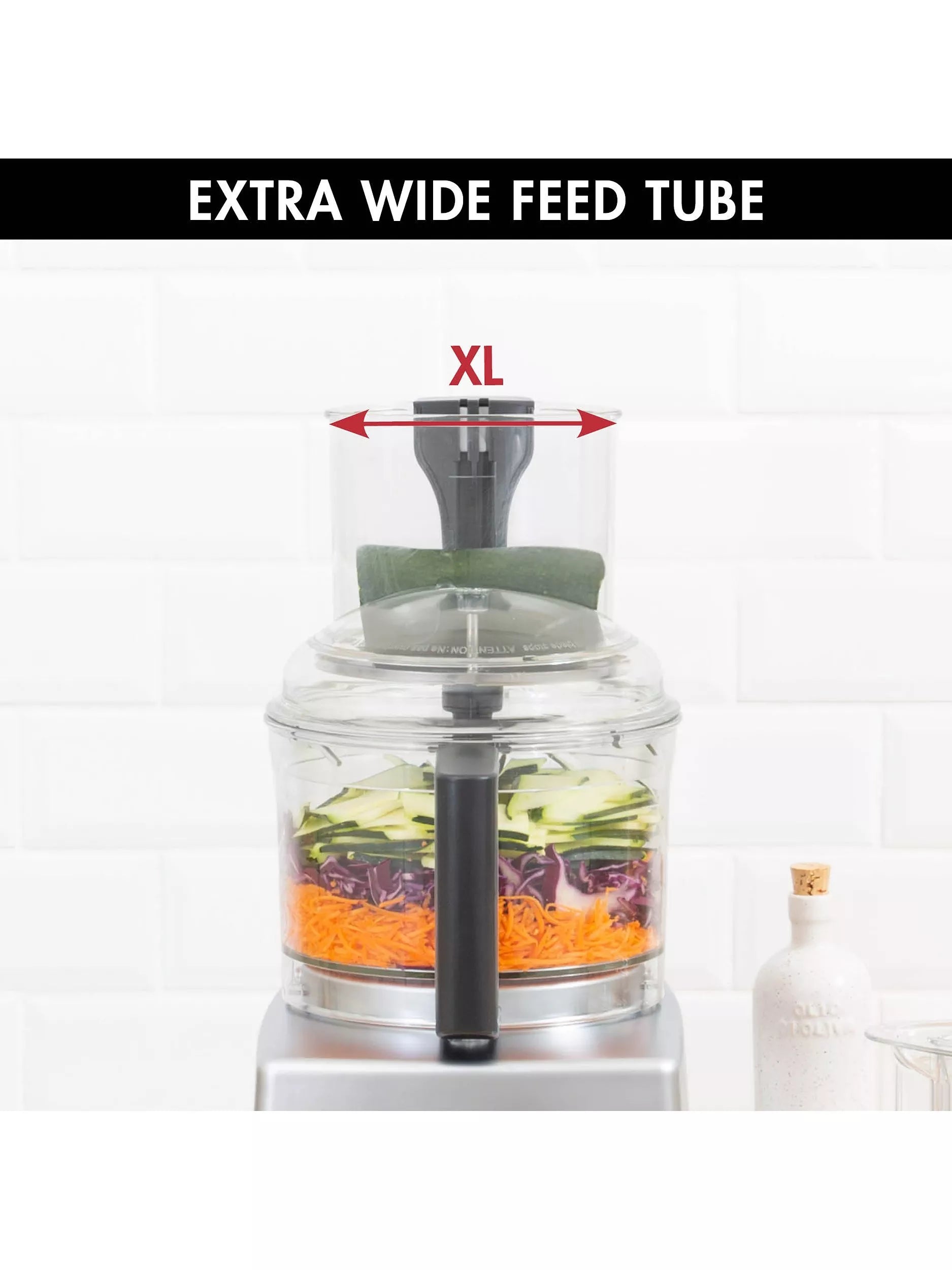 Magimix 5200XL food processor with bowls and discs, imported from the UK