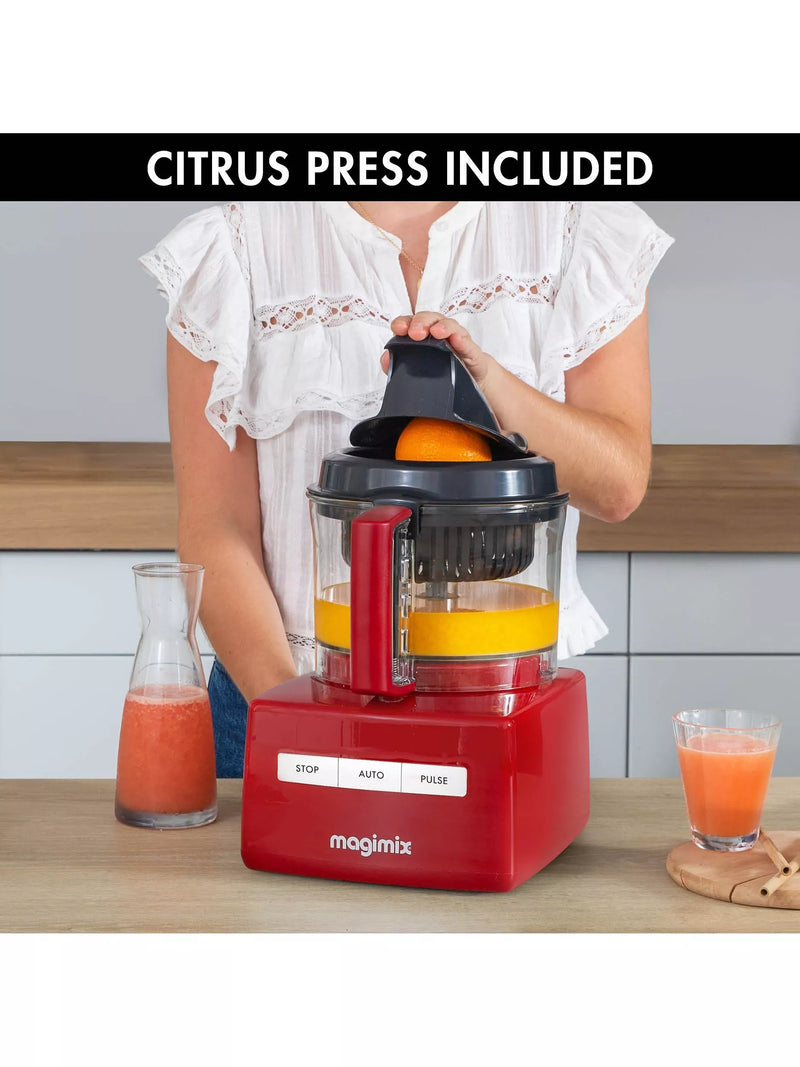 Magimix 5200XL food processor with bowls and discs, imported from the UK
