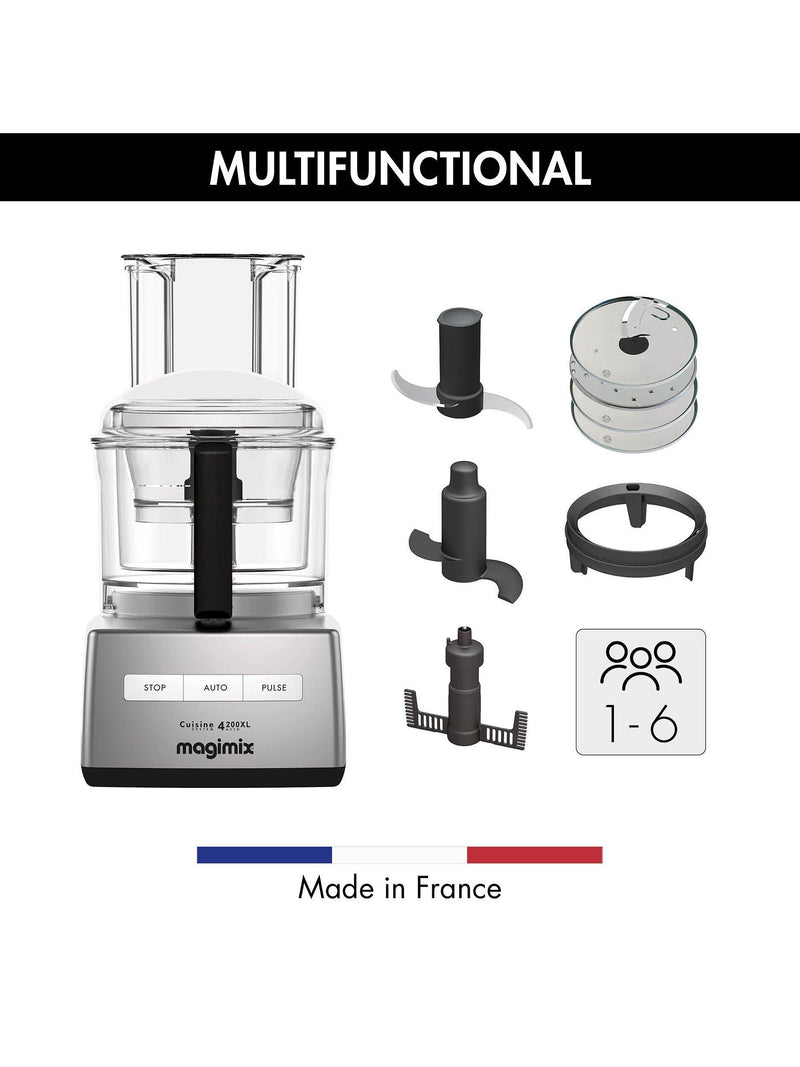 Magimix 4200XL food processor 1.3L capacity French brand - British product