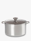 Le Creuset 3-Ply Stainless Steel Stockpot 24cm, UK version