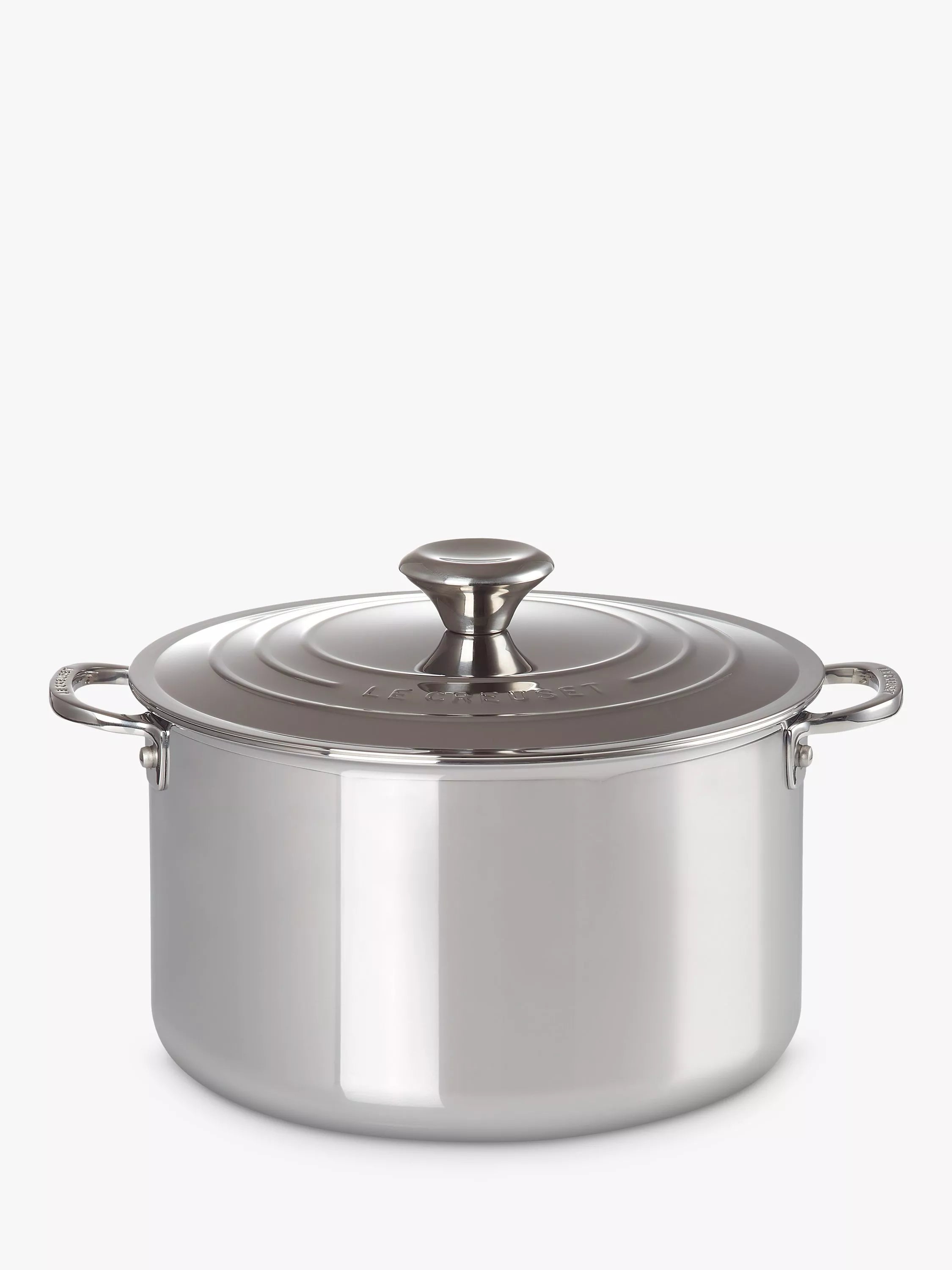Le Creuset 3-Ply Stainless Steel Stockpot 24cm, UK version