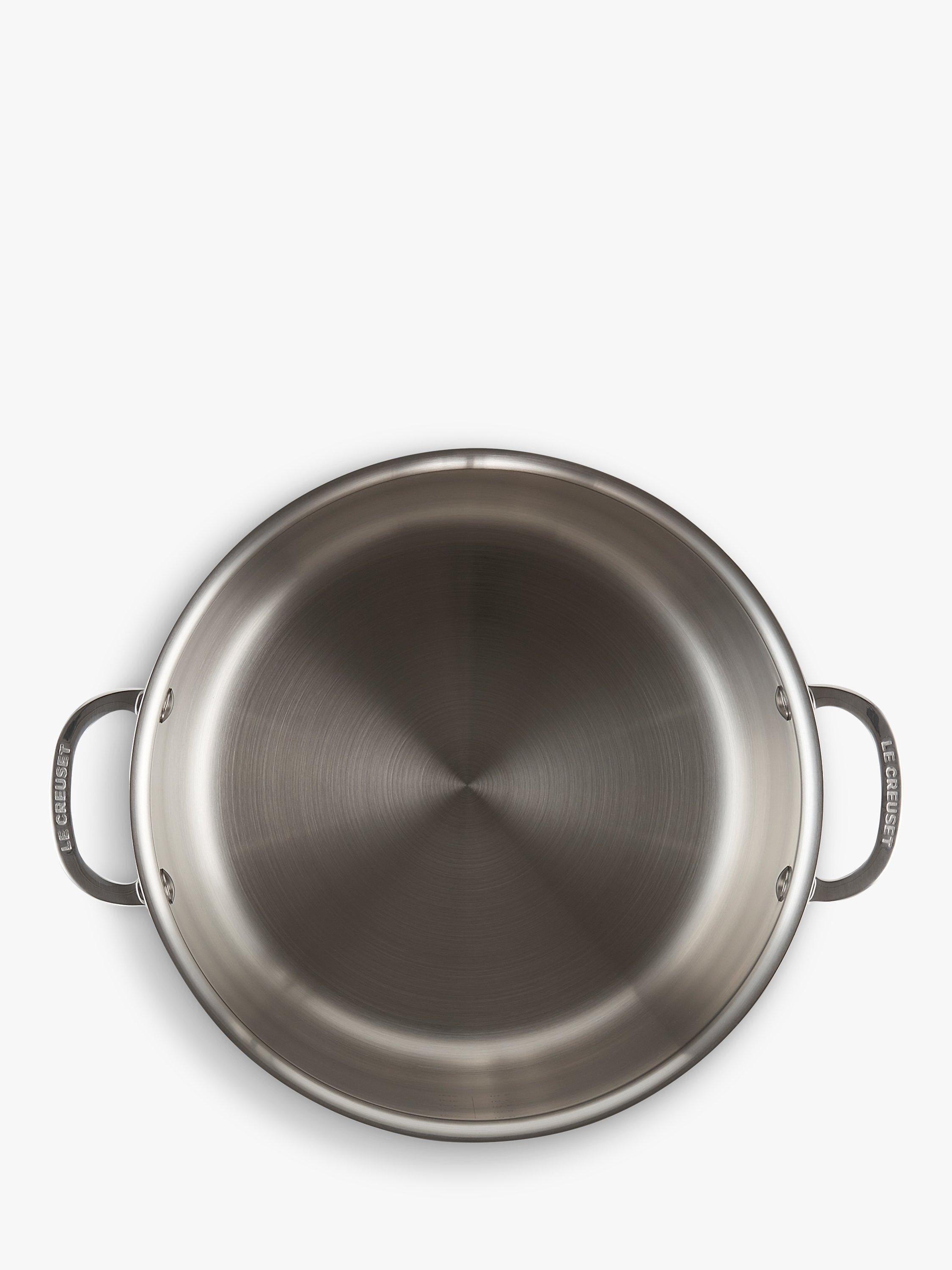Le Creuset 3-Ply Stainless Steel Stockpot 24cm, UK version
