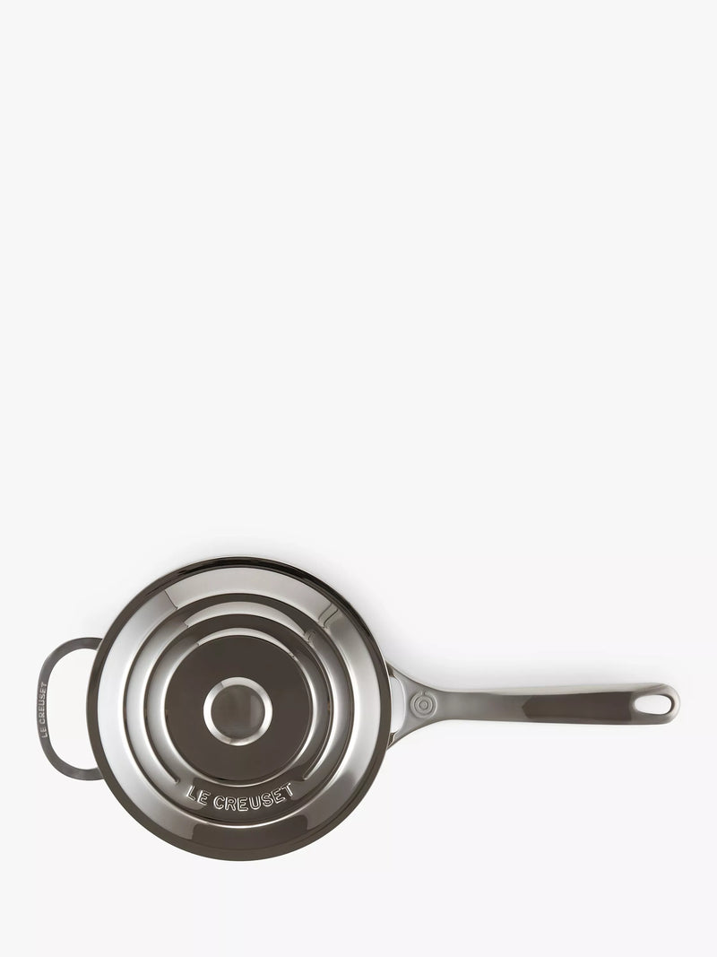 Le Creuset 3-ply stainless steel saucepan 20cm, UK version