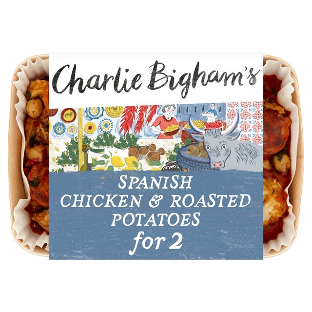 Charlie Bigham's Spanish Chicken & Roasted Potatoes for 2   775g GOODS M&S   