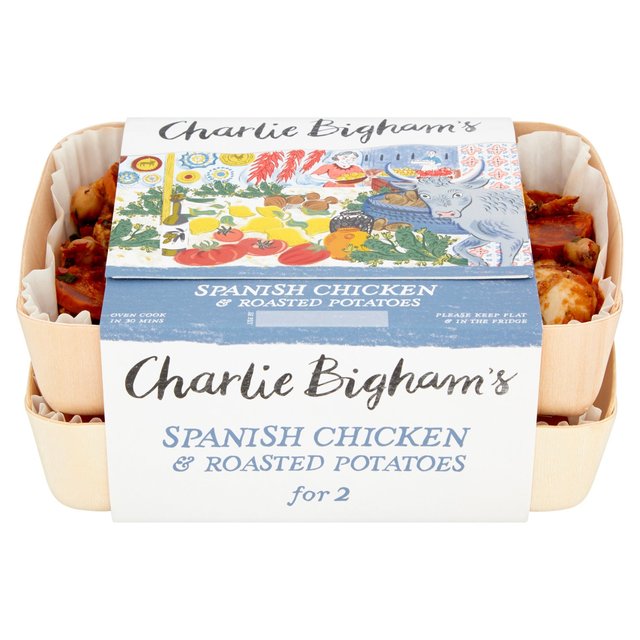 Charlie Bigham's Spanish Chicken & Roasted Potatoes for 2   775g GOODS M&S   