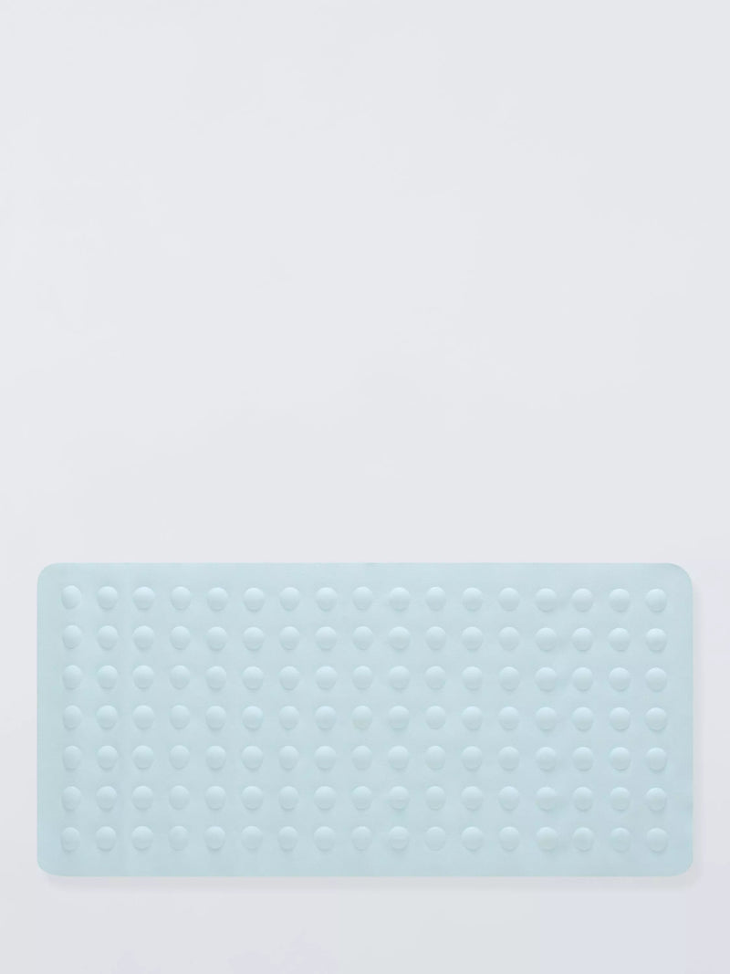 John Lewis blue bath mat with suction cups, imported from the UK