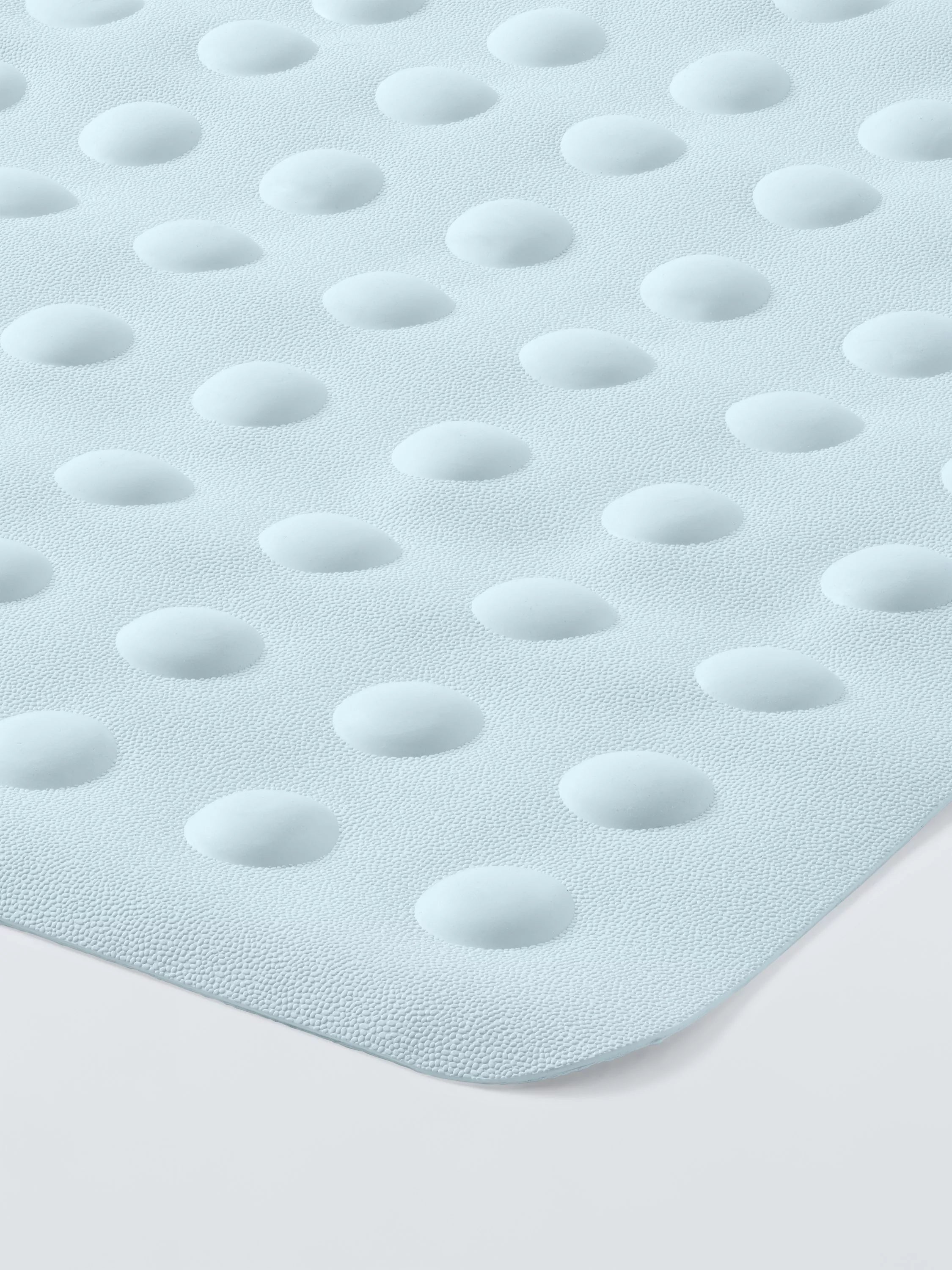 John Lewis blue bath mat with suction cups, imported from the UK