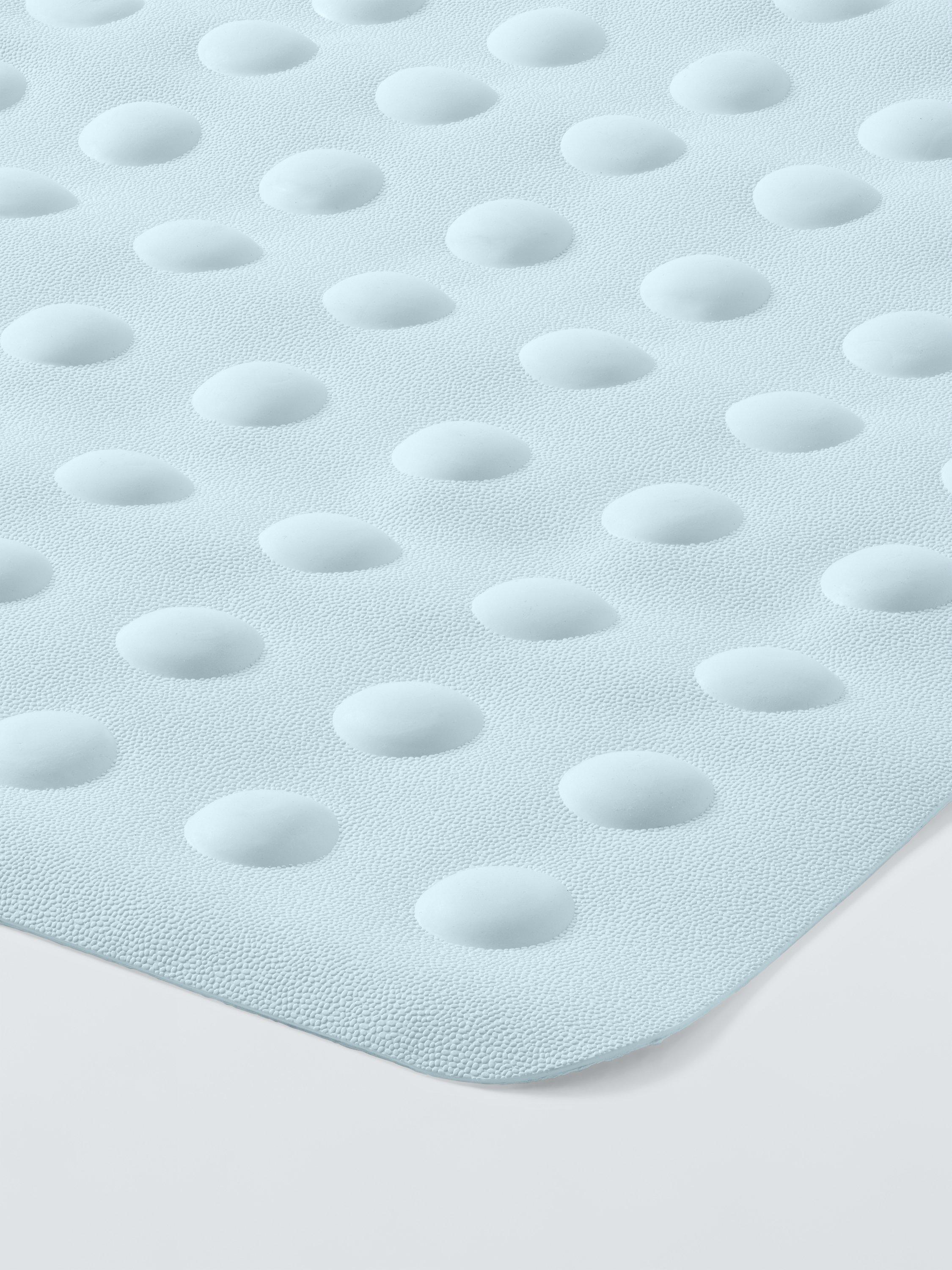 John Lewis blue bath mat with suction cups, imported from the UK