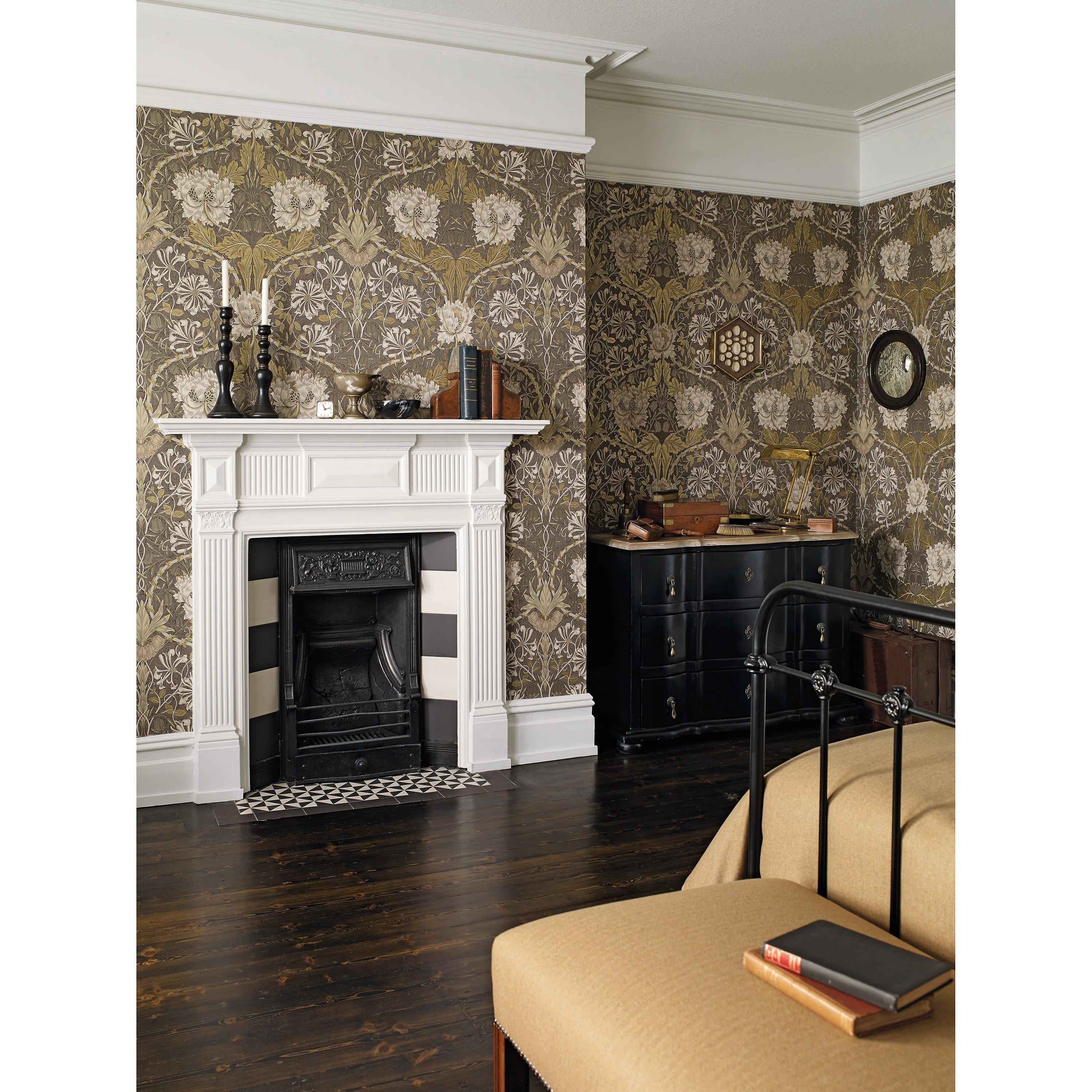 Morris & Co. Honeysuckle and Tulip wallpaper (British brand)