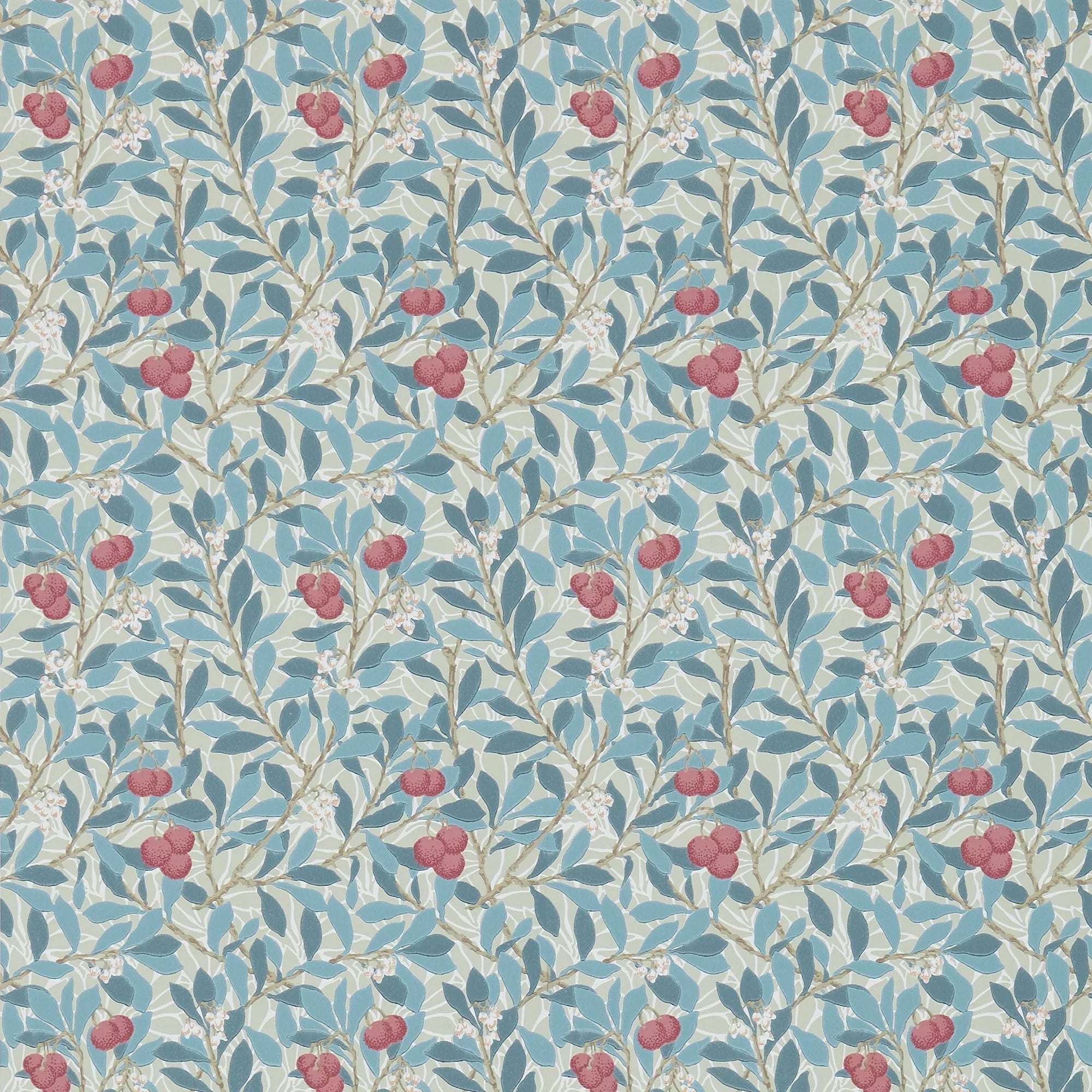Morris & Co Arbutus wallpaper 10m roll - British product