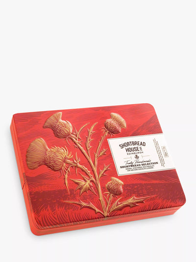 John Lewis Shortbread House of Edinburgh Shortbread Selection Tin, 500g- Buy online at McGrocer