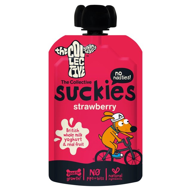 The Collective Suckies Strawberry Yoghurt   90g GOODS M&S   