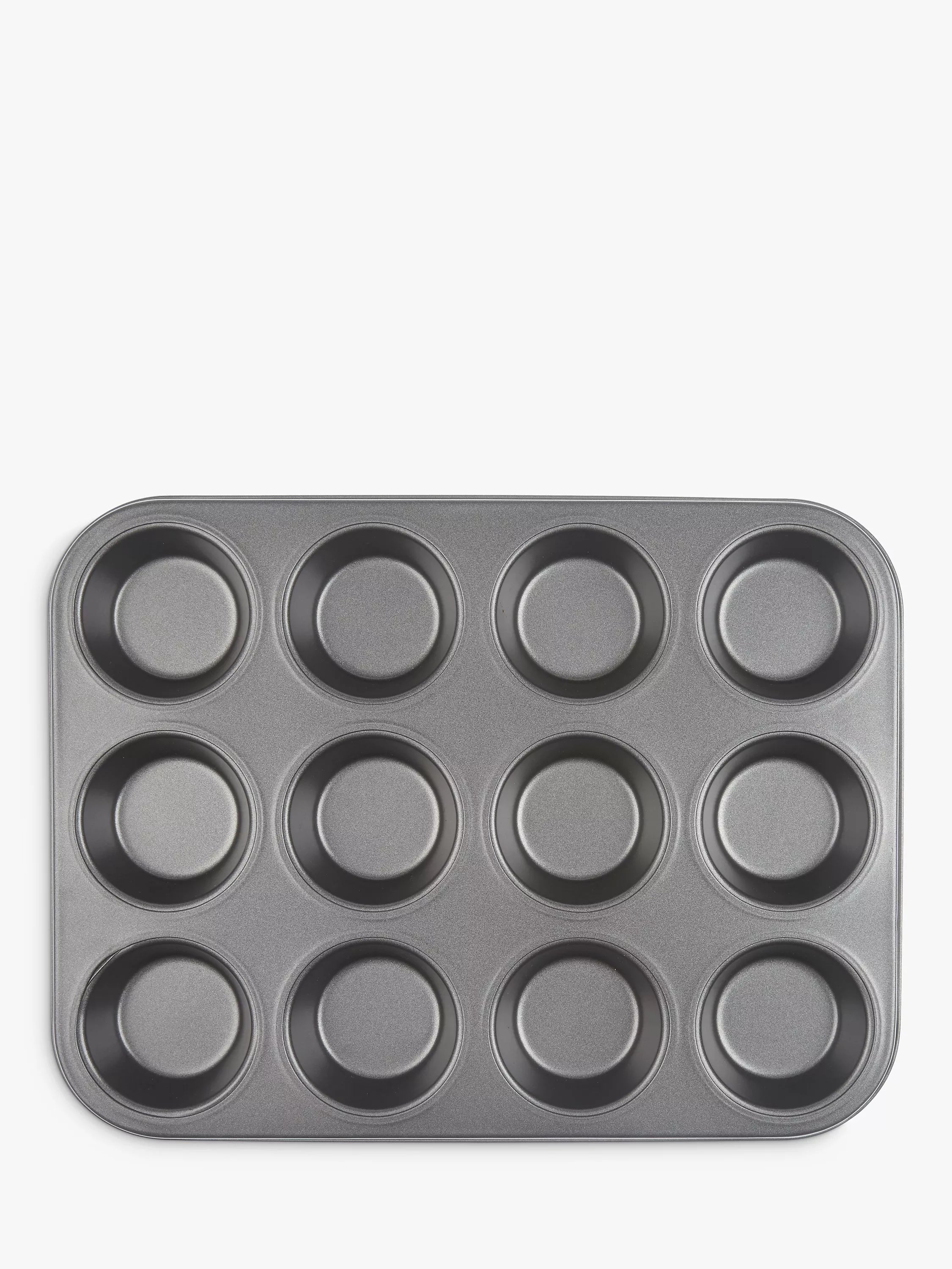 John Lewis muffin tin non-stick 12 cup (British brand)