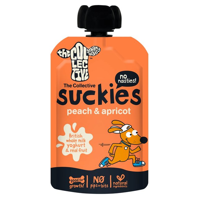 The Collective Suckies Peach & Apricot Yoghurt   90g