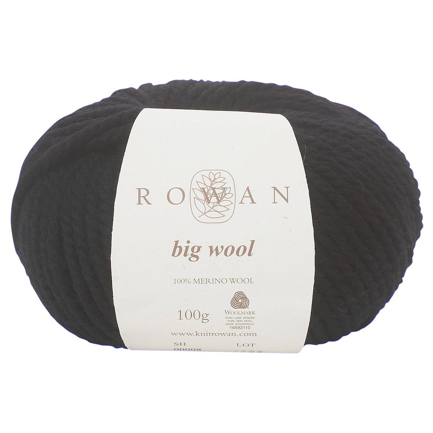 Rowan Big Wool super chunky merino yarn 100g, UK version