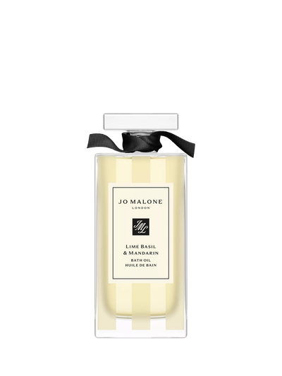 Huile de bain au parfum basilic citronné et mandarine, huiles d'amande douce et de jojoba, 30ml