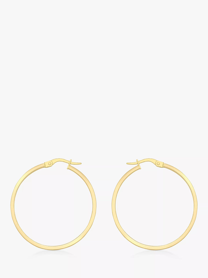 IBB creole earrings 3cm, UK version