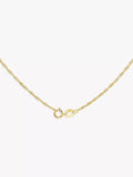 IBB 18ct gold twist curb chain necklace 46cm, imported from the UK