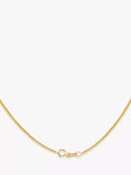 IBB 18ct yellow gold spiga chain necklace - British product