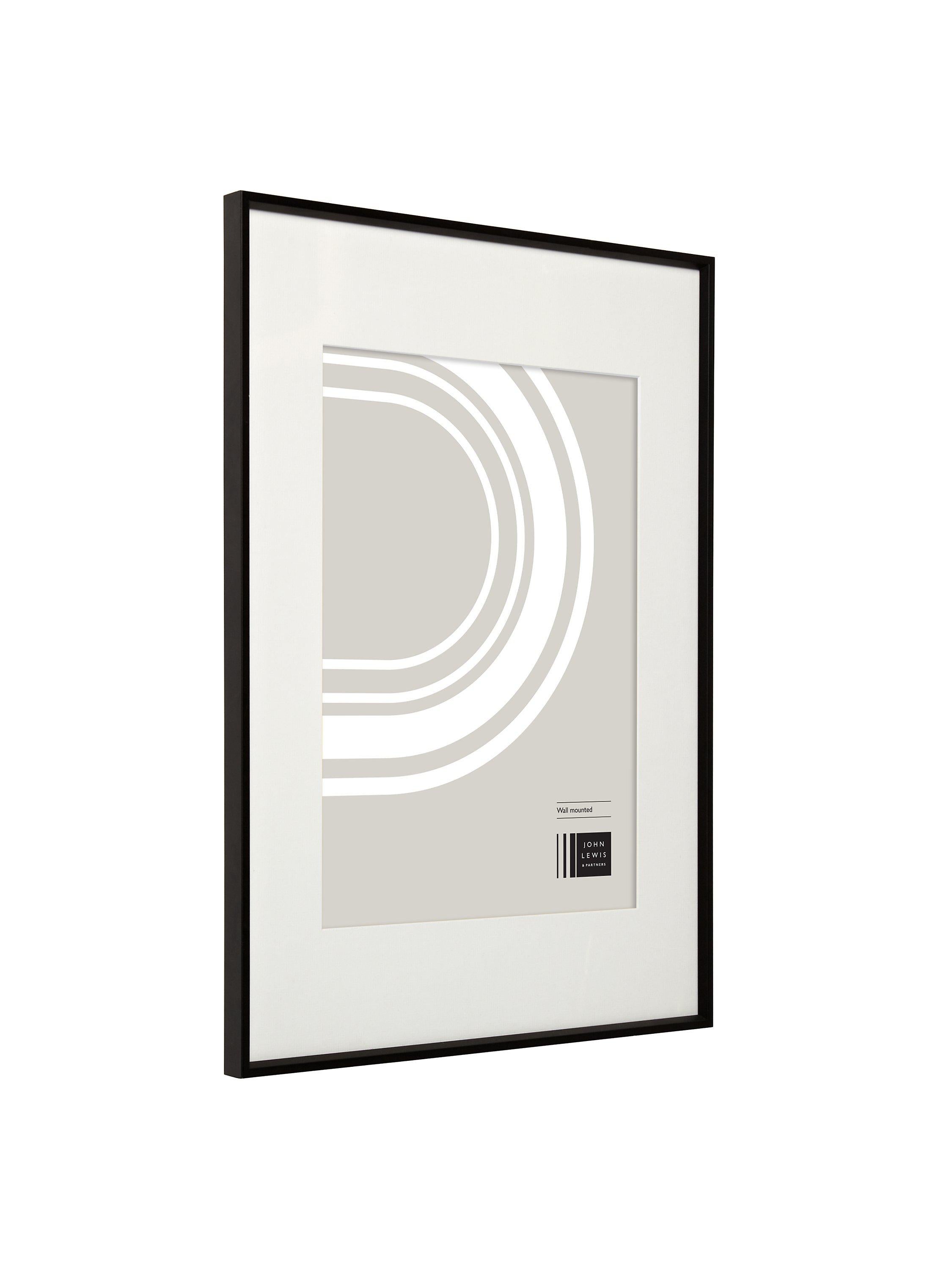 John Lewis aluminium photo frame A2 with A3 mount, UK version