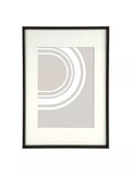 John Lewis aluminium photo frame A3 with A4 mount - British product