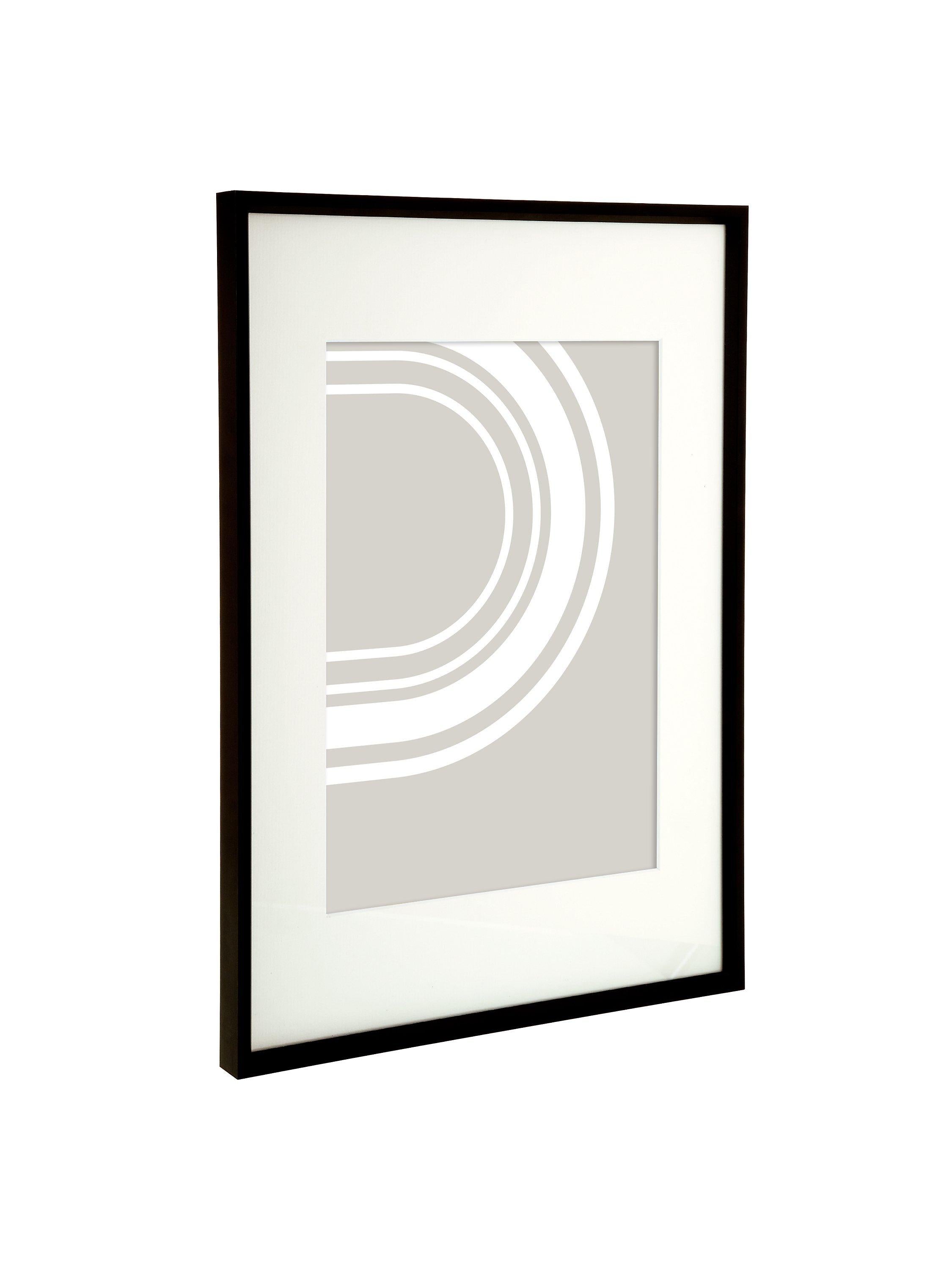 John Lewis aluminium photo frame A3 with A4 mount - British product