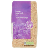 Sainsbury's Brown Basmati Rice 1kg rice Sainsburys   