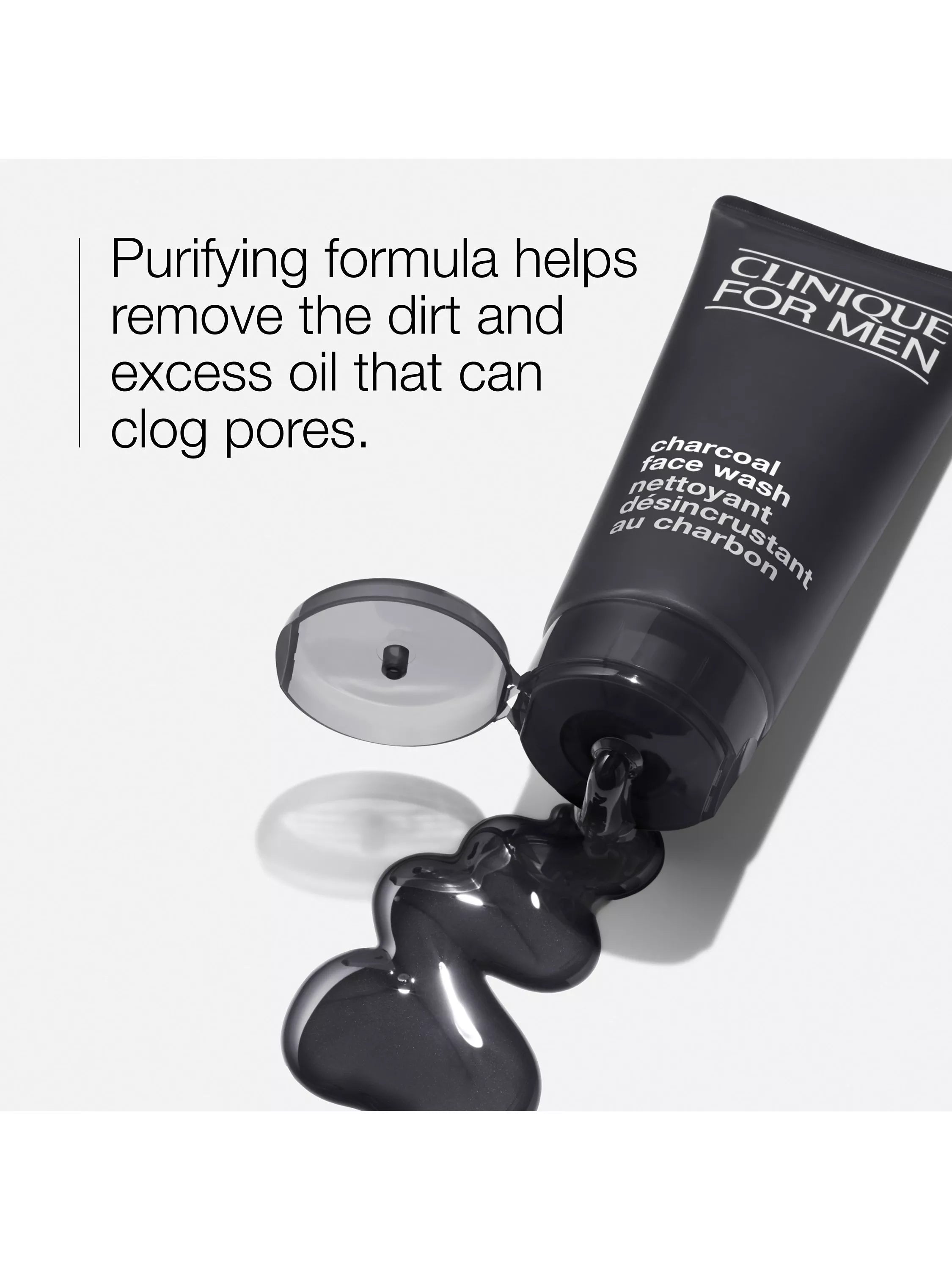 Clinique For Men Charcoal Face Wash 200ml (British brand)
