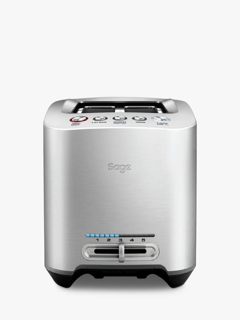 Sage 2-slice smart toaster in brushed stainless steel (British brand)