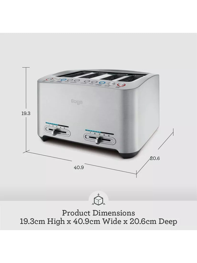 Sage Smart Toast 4 slice toaster (British brand)