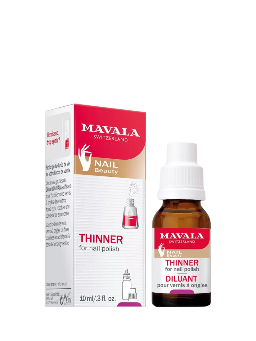 Mavala nail polish thinner 10ml, imported from the UK
