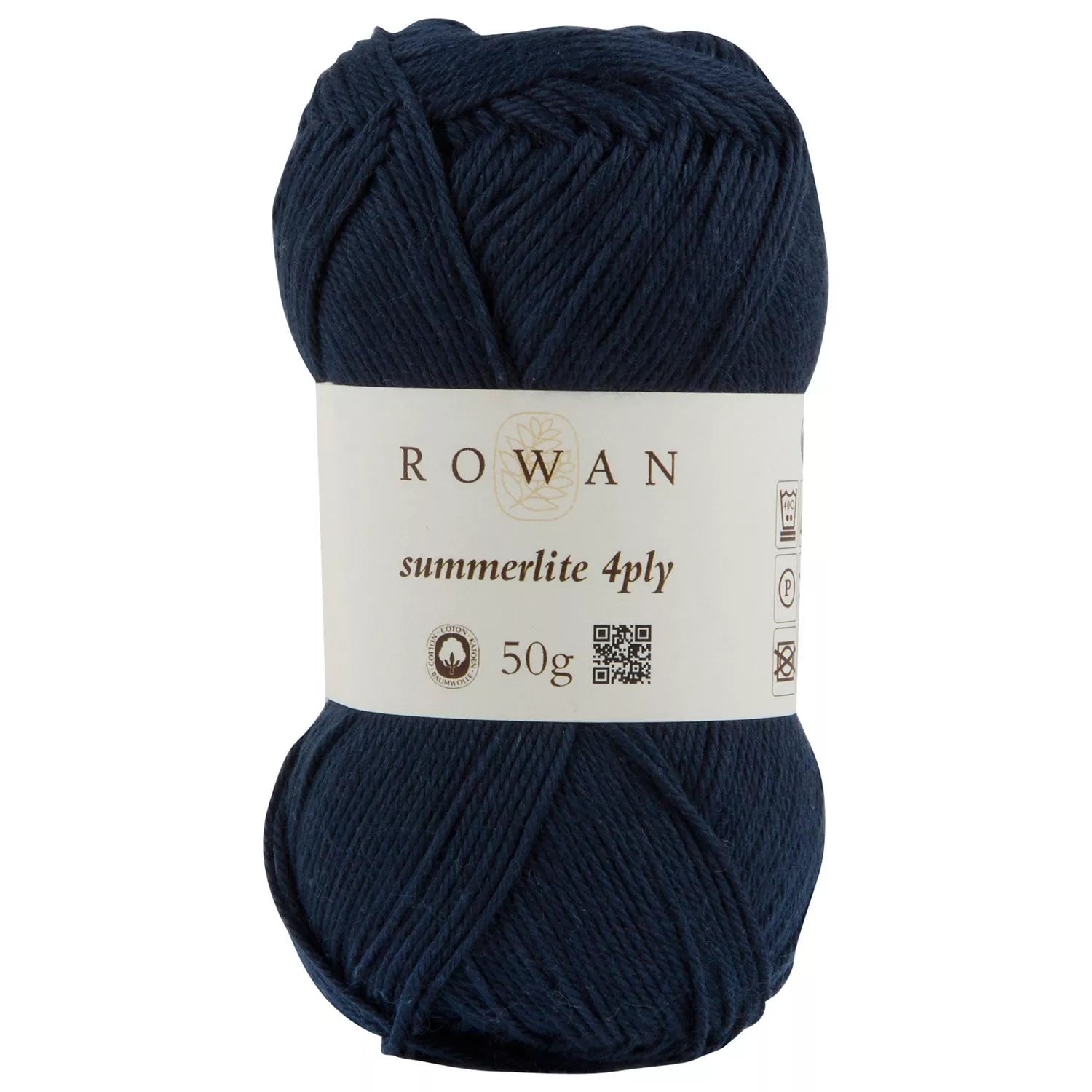 Rowan Summerlite 4 Ply Yarn, 50g, Navy Ink