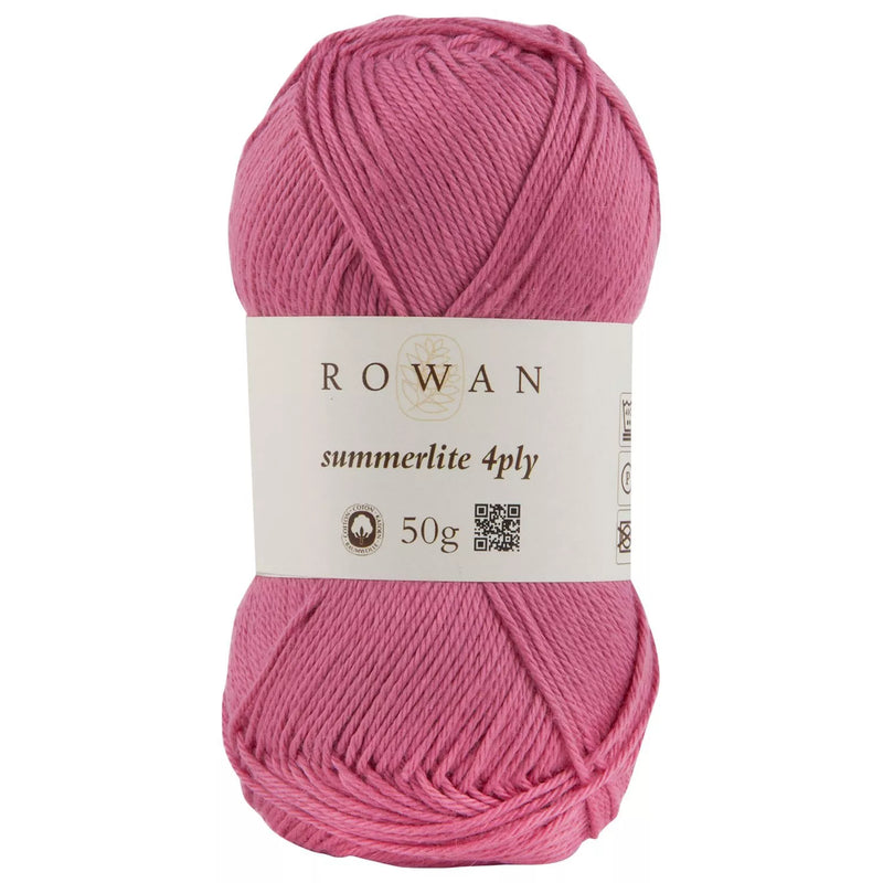 Rowan Summerlite 4 Ply Yarn, 50g, Pinched Pink