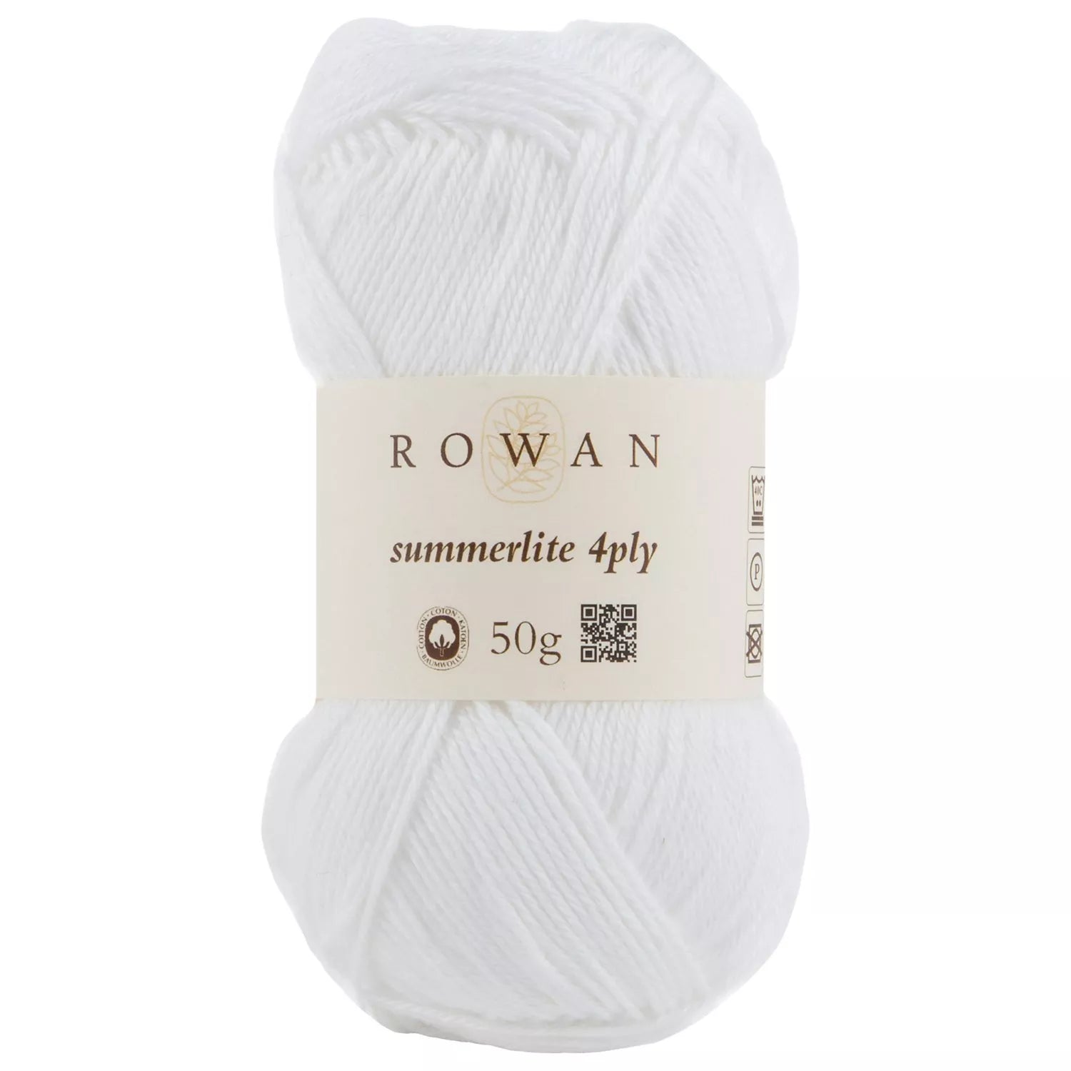 Rowan Summerlite 4 Ply Yarn, 50g, Pure White