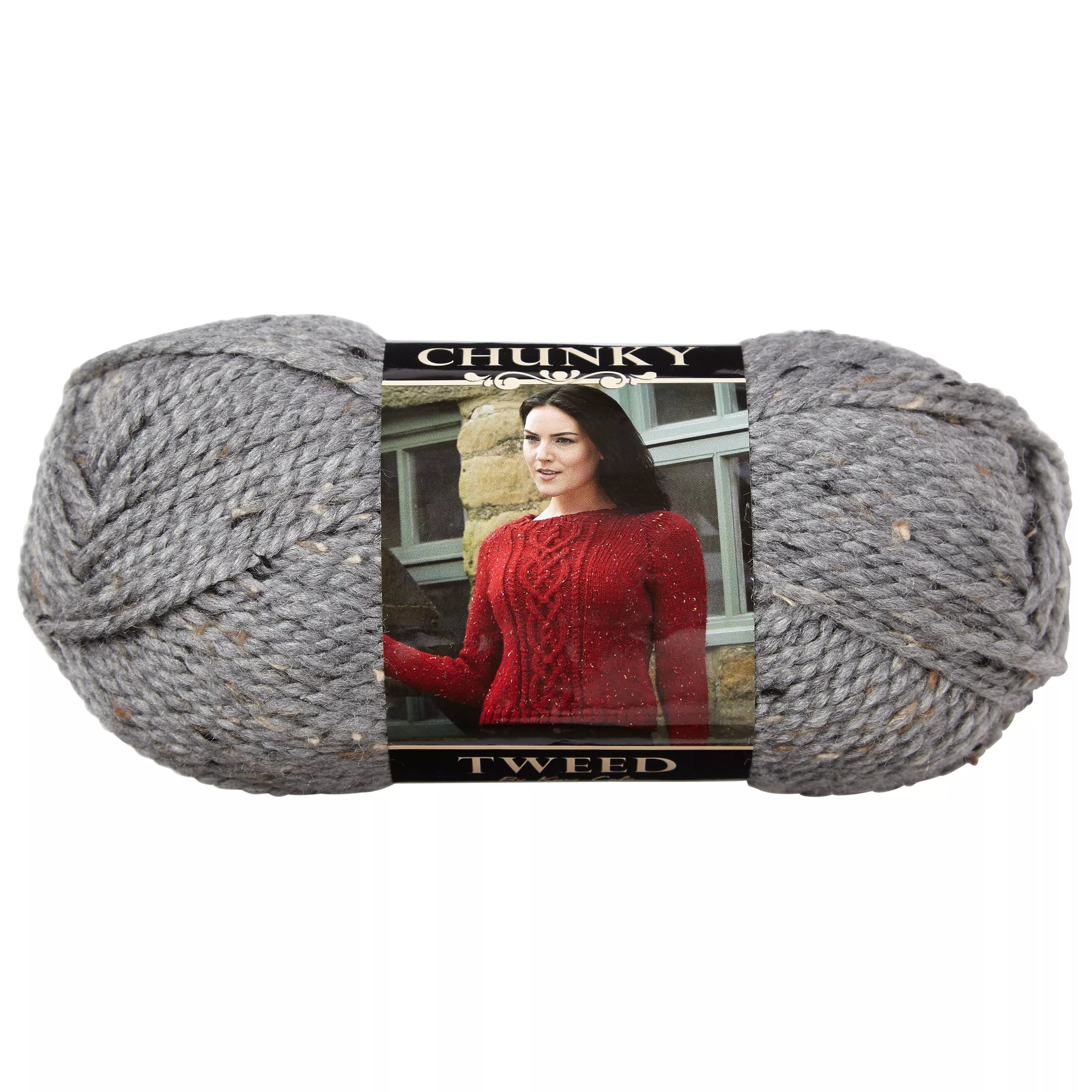 King Cole Chunky Tweed Yarn, 100g, 1082 Lewis