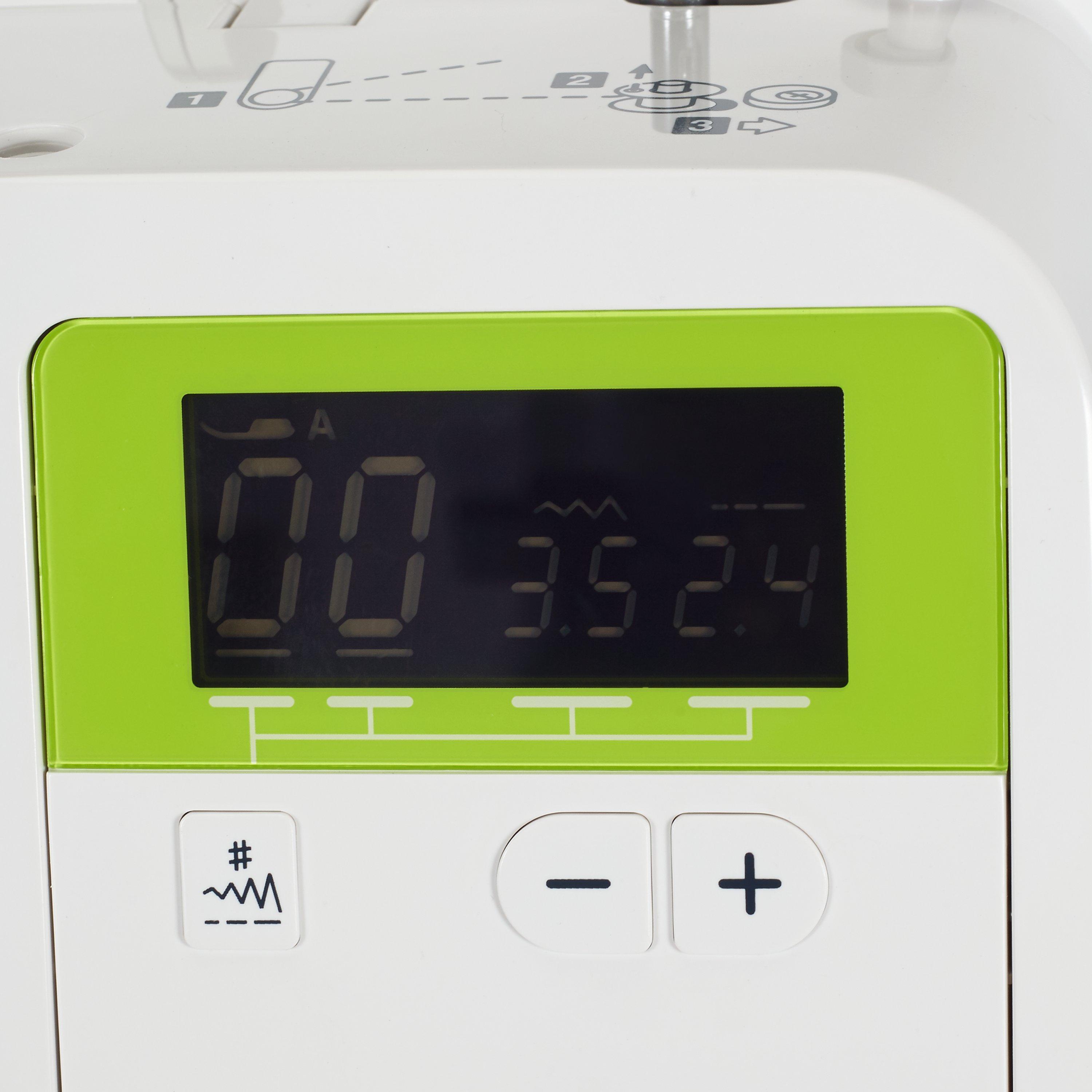 Janome 5030 computerised sewing machine white - British product