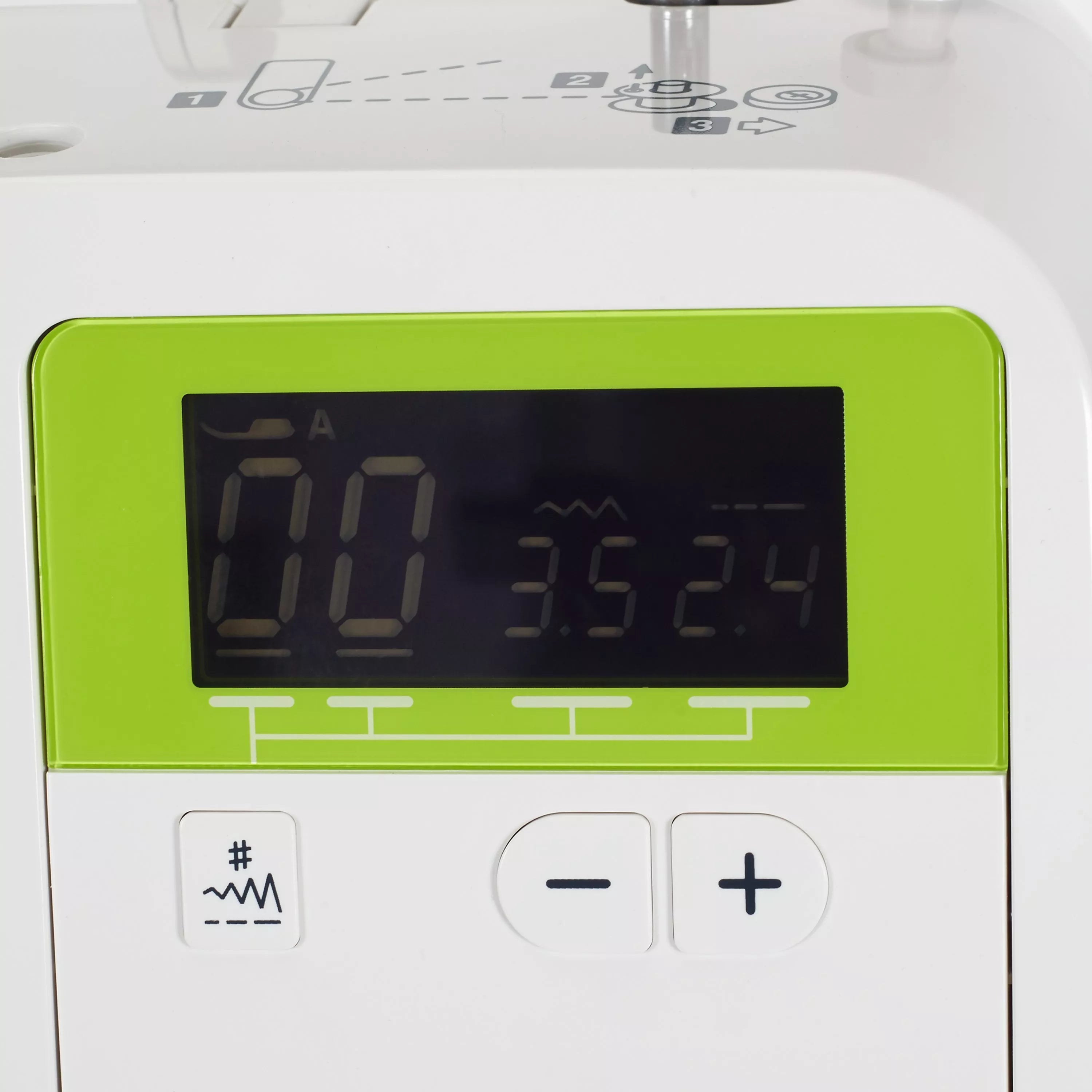 Janome 5030 computerised sewing machine white - British product