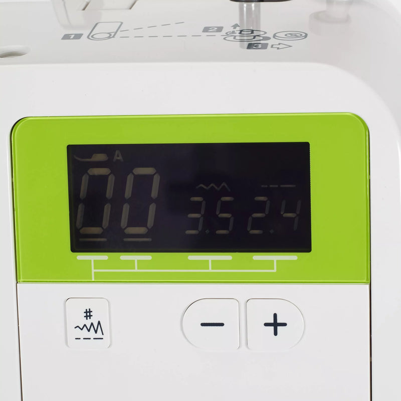 Janome 5030 computerised sewing machine white - British product