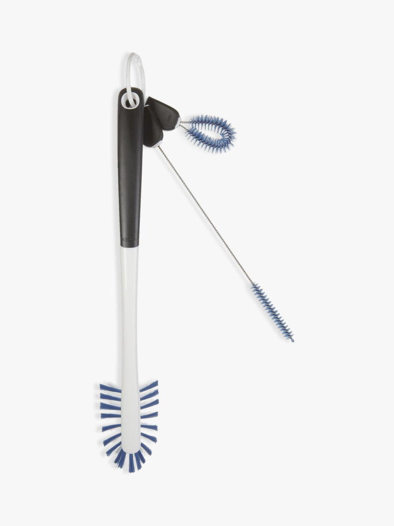 OXO Good Grips bottle cleaning brush set, imported from the UK