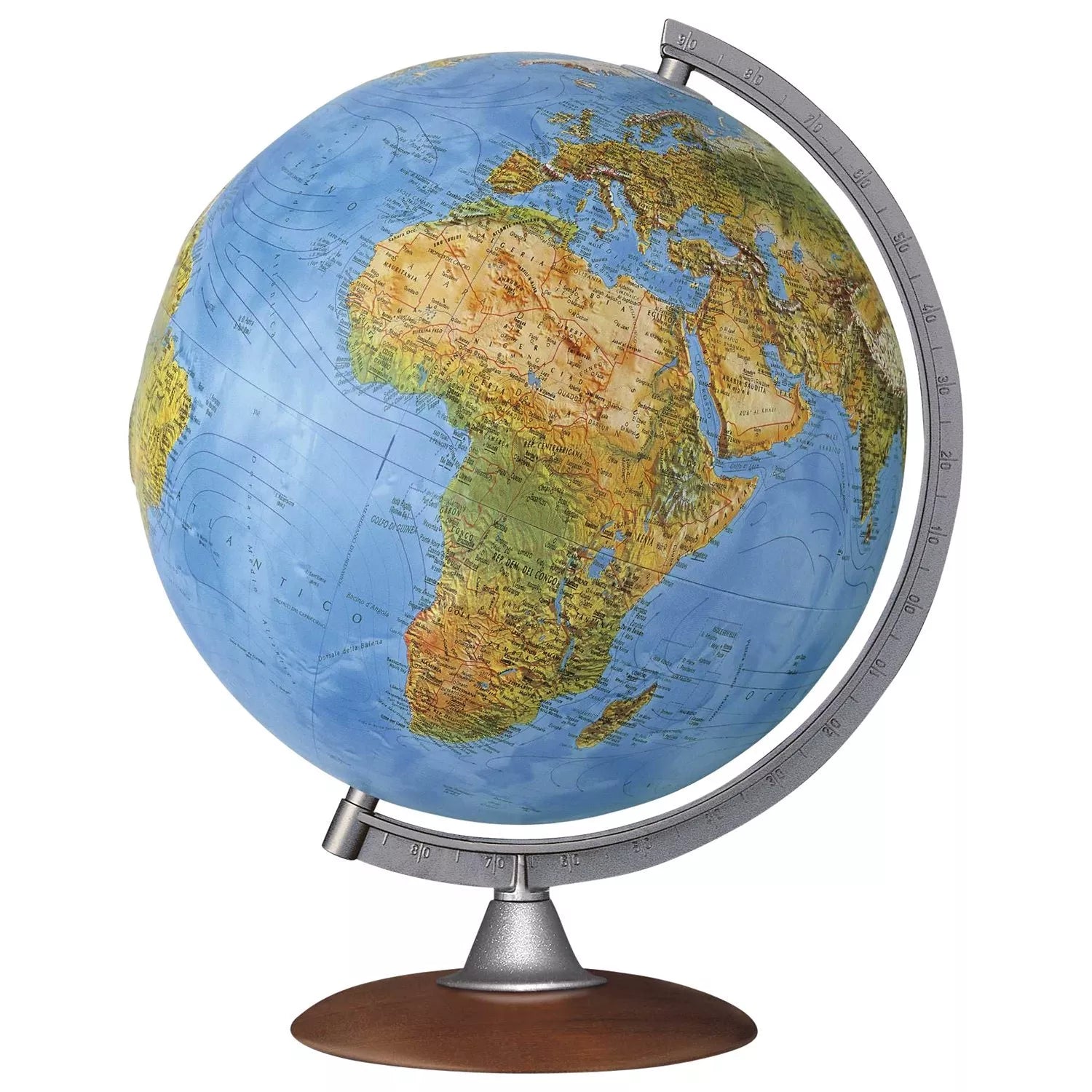 Nova Rico tactile illuminated globe 30cm - British product