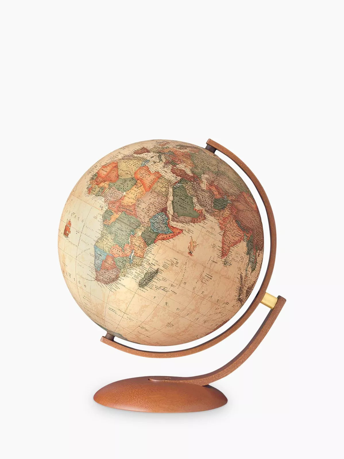 Nova Rico illuminated globe antique style 30 cm, imported from the UK