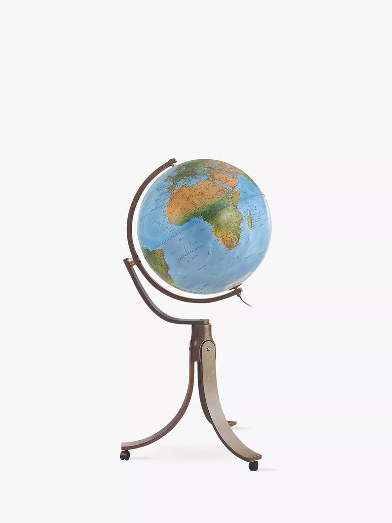 Nova Rico Emily illuminated globe 50cm blue - British product