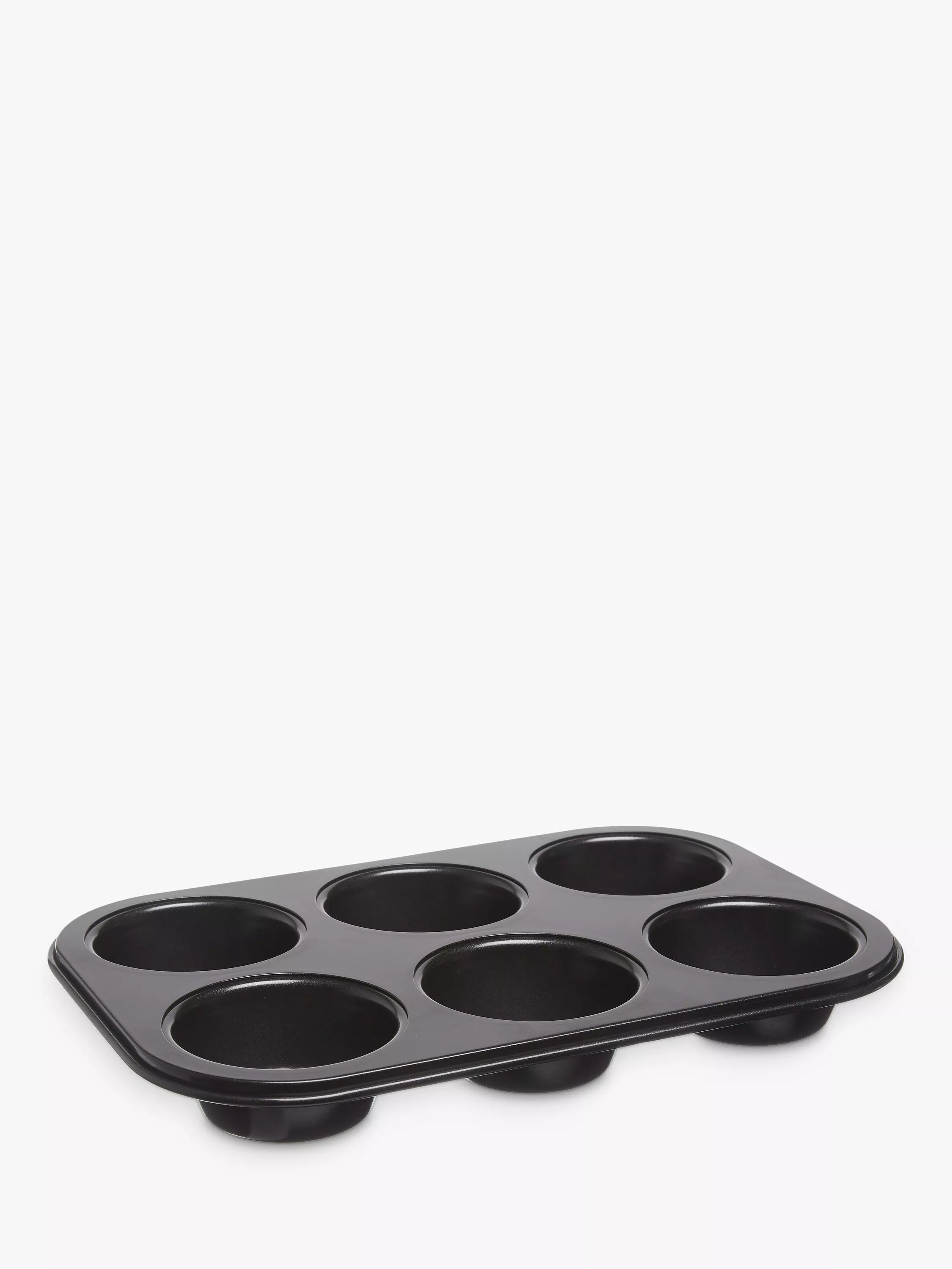 John Lewis Professional non-stick muffin tray 6 cup, UK version