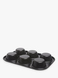 John Lewis Professional non-stick muffin tray 6 cup, UK version
