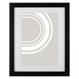 John Lewis Certificate Frame & Mount, A4, Black