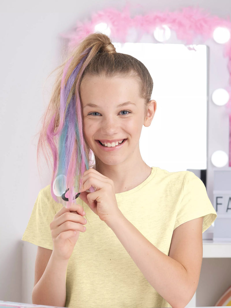 Fablab hair color chalks kit with 6 temporary shades - British product